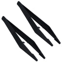 2PK 5" Plastic Feeding Food Tongs Reptiles Spiders Snakes Feeding Tweezers