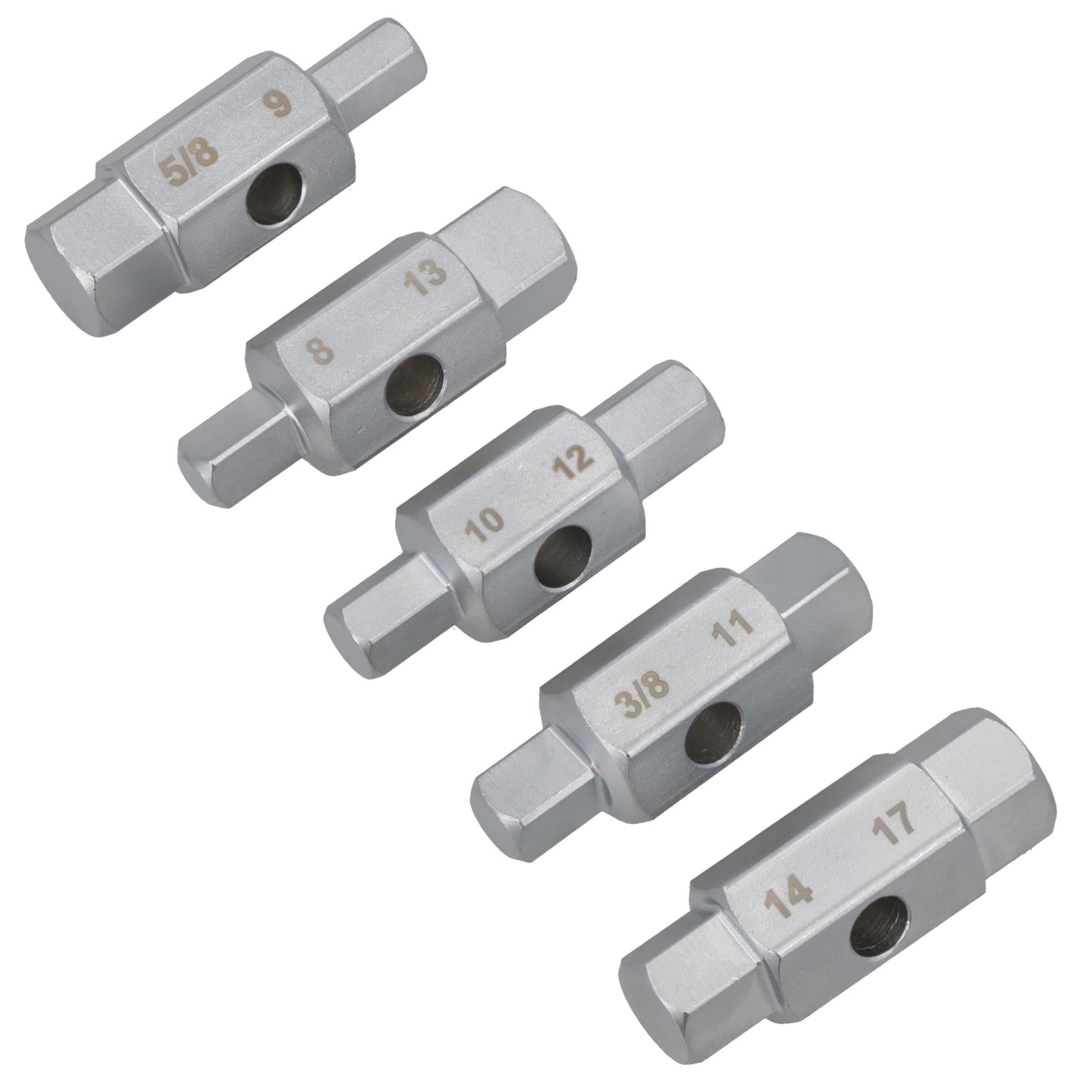 Ölablassschraube Schlüsselwerkzeuge für Motoren Achsen Getriebe Autoreparatur Ölwechsel 5Stk