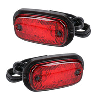 PAIRE de feux arrière à LED rouges pour remorque et caravane 12 V ou 24 V TR099