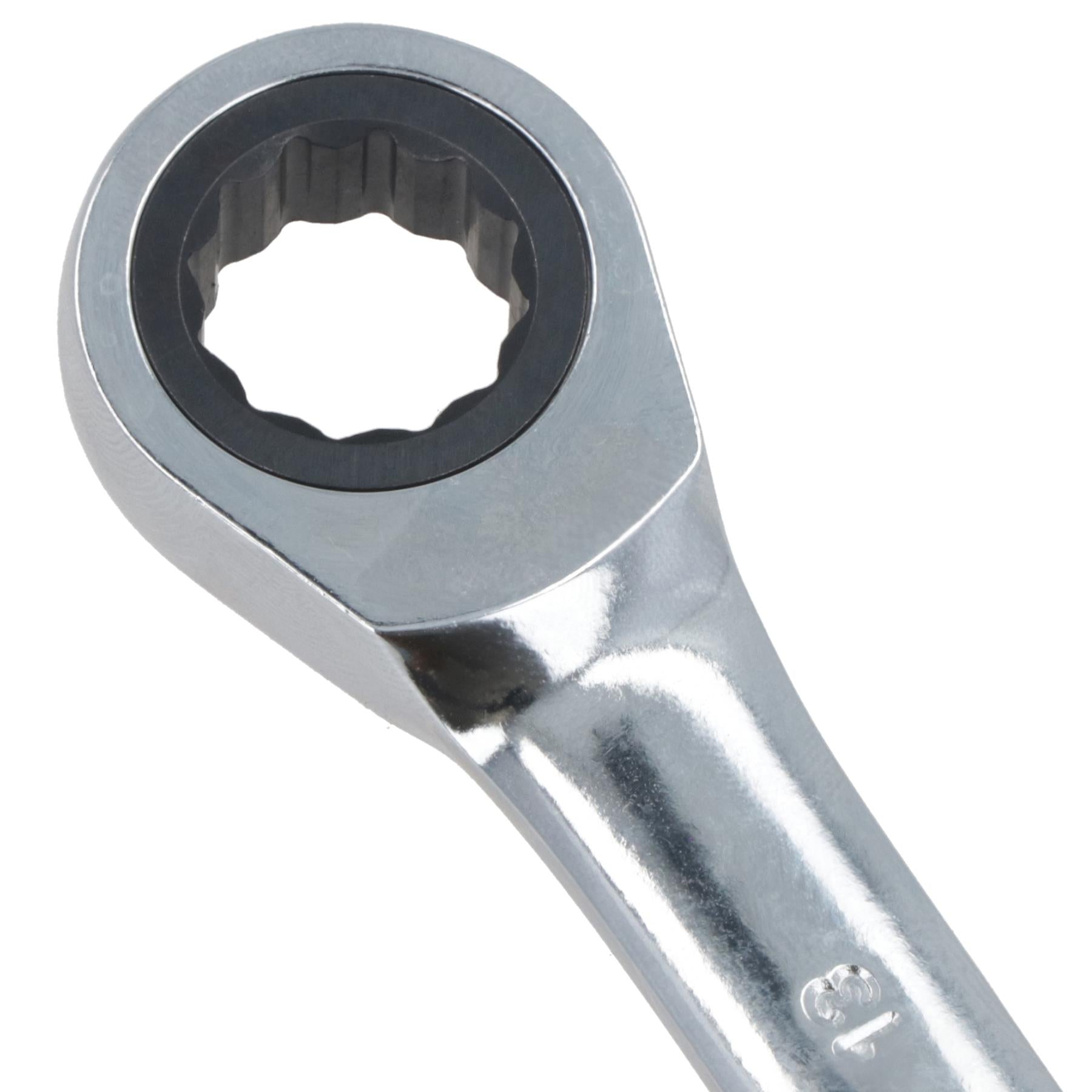 13mm metrischer Ratschen-Maulschlüssel, 72 Zähne, umkehrbar