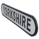 Yorkshire Cast Iron Sign Plaque Wall Door Fence Gate Post House Garden Yard