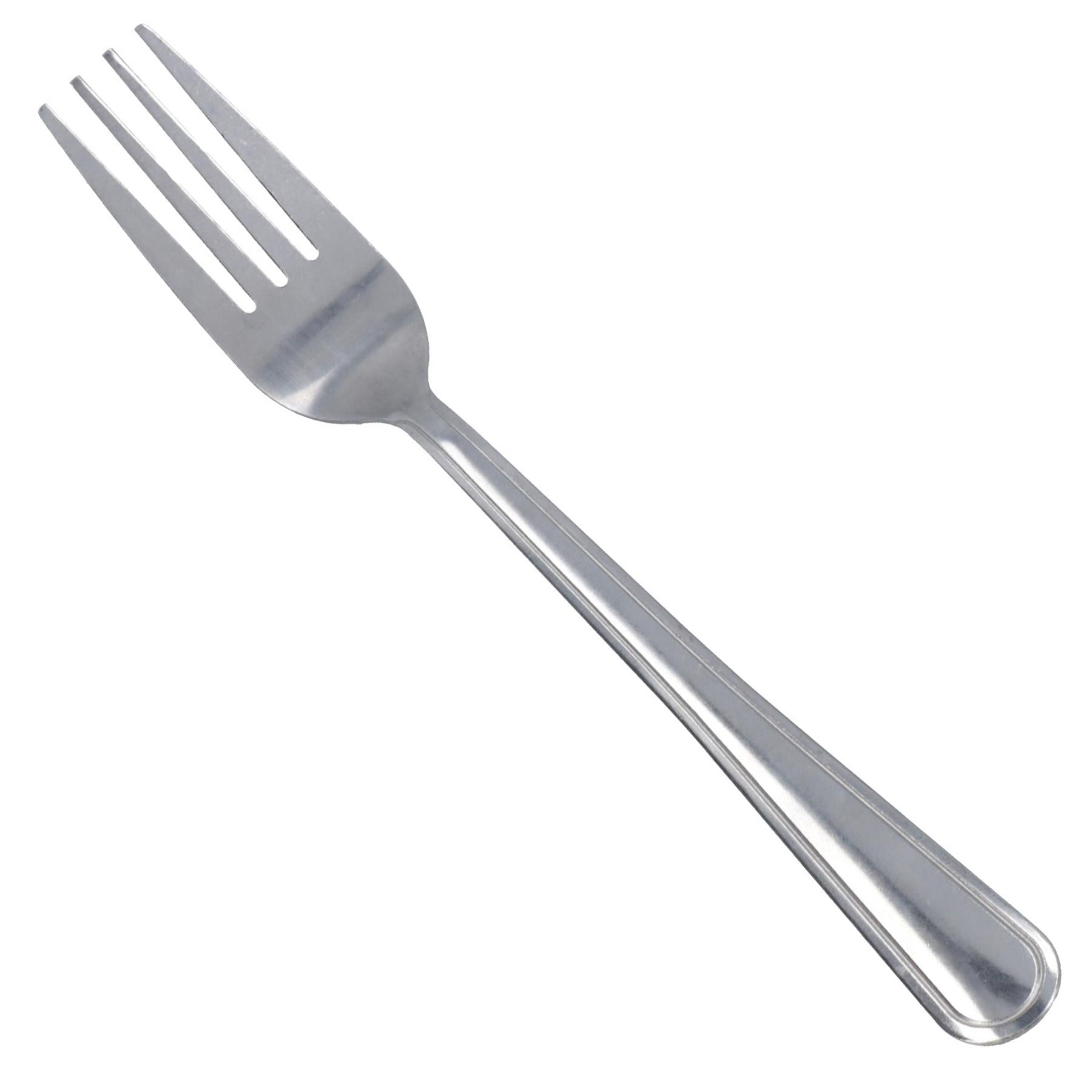 Stainless Steel Cutlery Dining Table Forks 19cm Long Silver In Colour