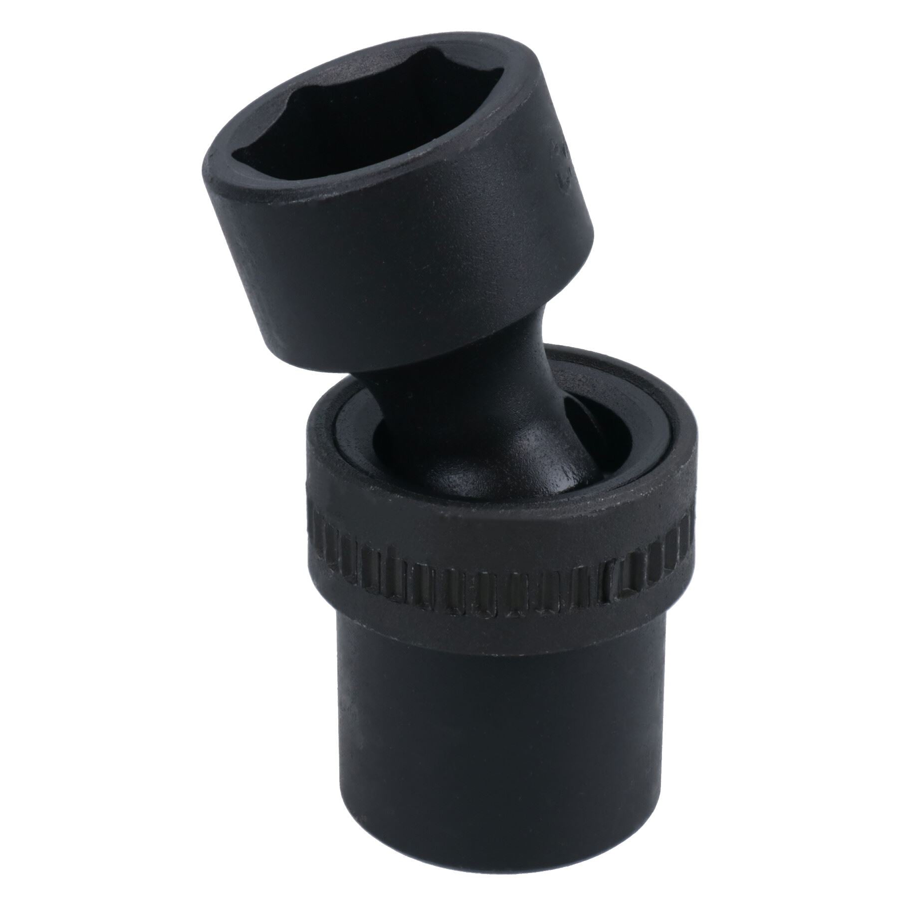19mm 1/2in Drive Universal Swivel Wobble Metric Impact Shallow Socket 6 Point