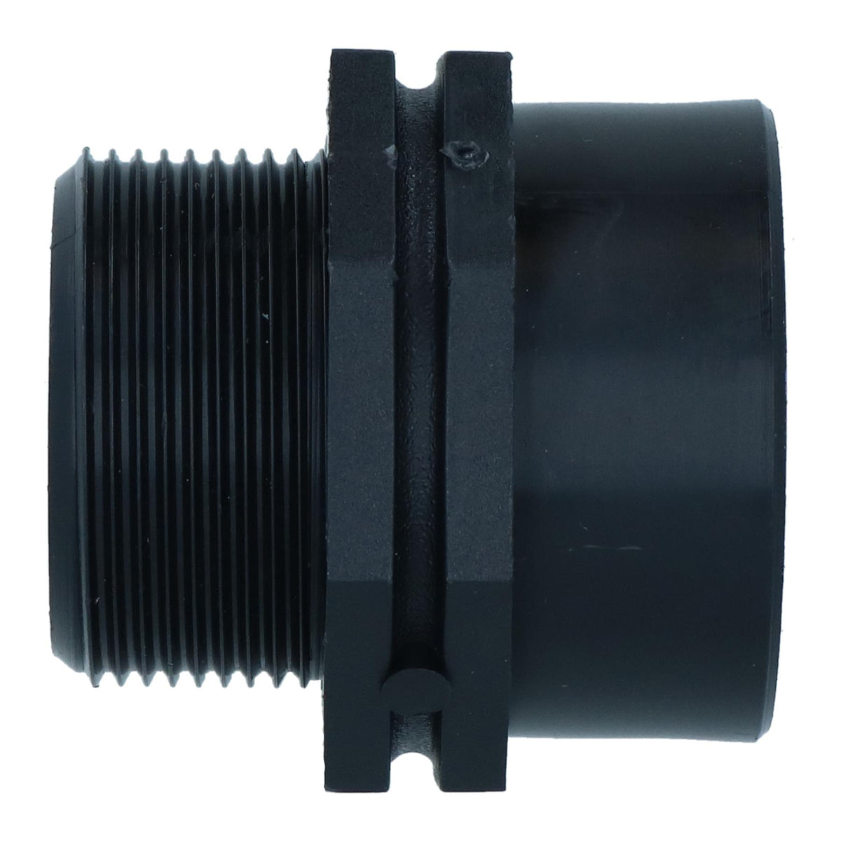 Polypropylene PP Threaded Reducing Socket Male – Female 1-1/2in – 1-1/4in BSP
