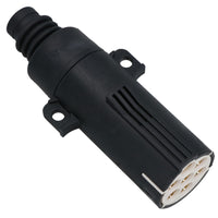 24 Volt 7 Pin S Type Plug for HGV Commercial Trailers Agricultural Vehicles