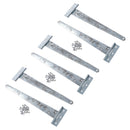 Heavy Duty T Tee Hinge For Sheds Gates Doors Zinc Plated Finish 4 – 18 Inch