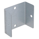 Fence Panel Clip 44mm or 50mm Galvanised Steel Bracket Holder Trellis Post Support