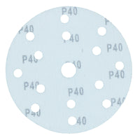 150mm Self Adhesive Hook + Loop Ceramic Abrasive Sanding Discs 40 Grit