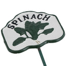 Vegetable Signs Markers Labels Cast Iron Plant Plaque Garden Yard Allotment