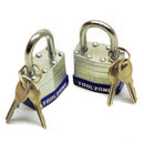 2pc 40mm Keyed Alike Padlock Laminated Steel Padlocks Shed Gate Lock TE153