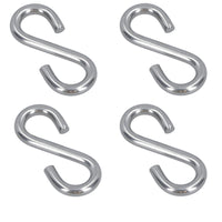 S Hook Hanging 3mm Stainless Steel Marine Grade Kitchen Pan Hanger Clothing