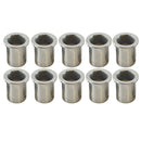 10mm Alu Nut Serts Riveting Nuts Rivet Nut Threaded Inserts Blindnut Rivnut 10PC