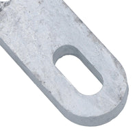 M10 U-Bolt Plate 31mm to 59mm Internal Width Thick Galvanised N-Bolt Backing