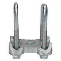 Single Parabolic Leaf Spring Bump Stop And U Bolts And Plates For Ifor Williams