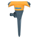 Round Garden Lawn Sprinkler Watering Rotating Spray 8 Jets 177m² Coverage