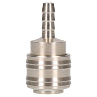 EURO Air Hose Connector Fitting Quick Release Pack With Hose Tail Barb 2pk