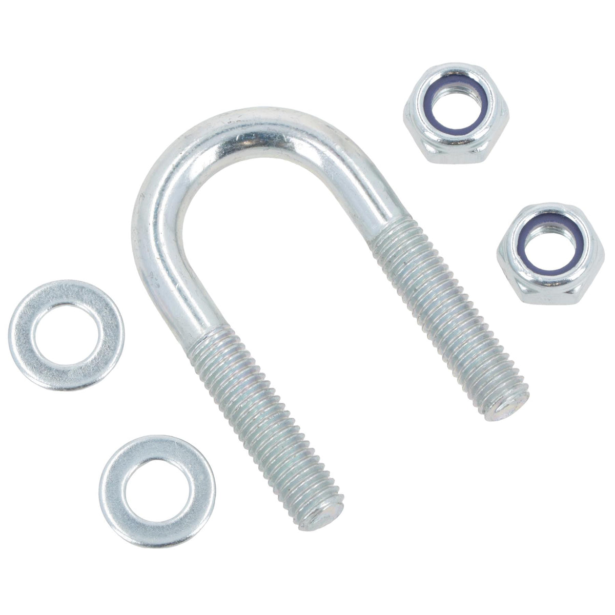M8 Round Bend U Bolt 21mm x 50mm Width x Length Pipe Clamp Fixing