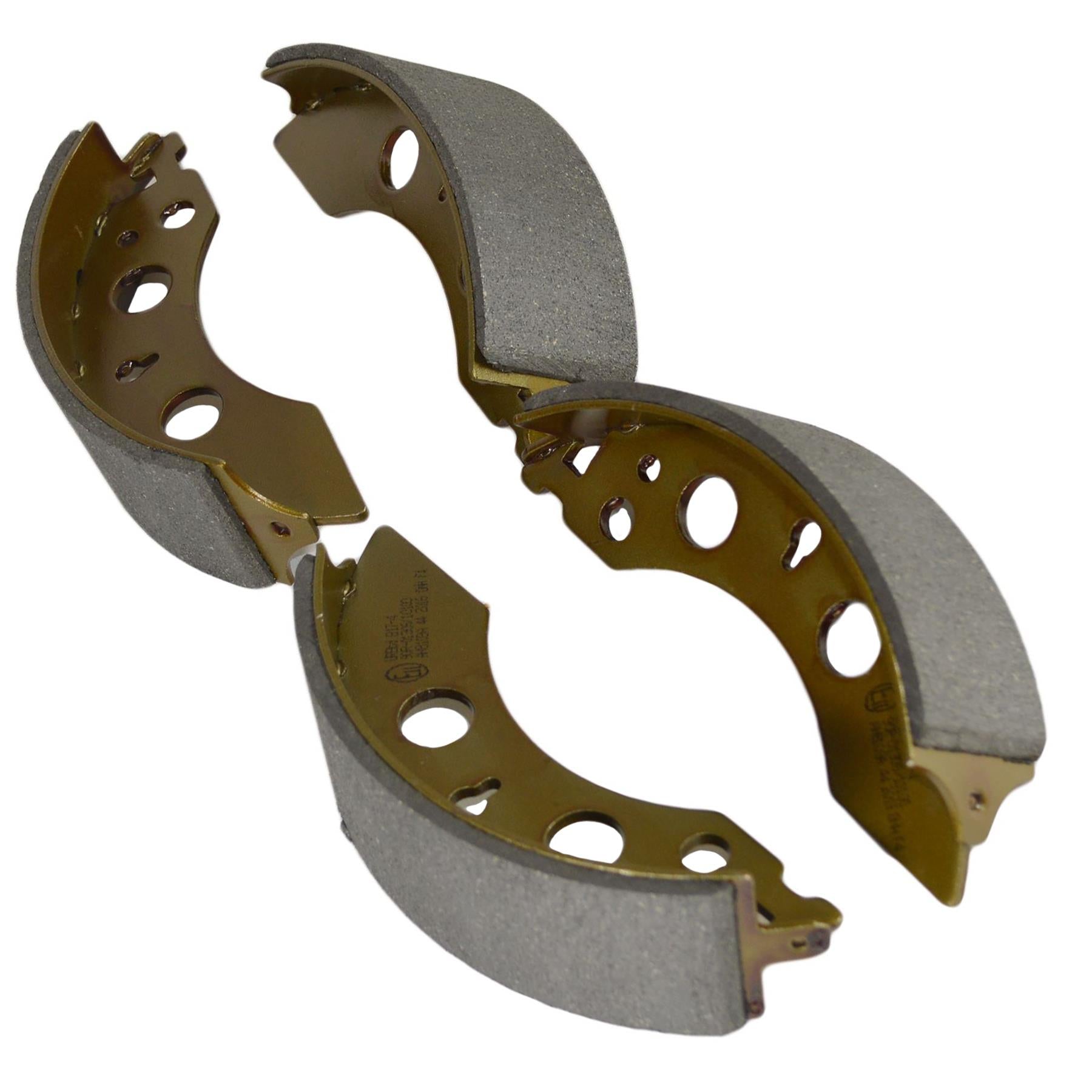 200 x 50mm ALKO Type Trailer Brake Shoes For 4 x Brake Drums Twin Axle