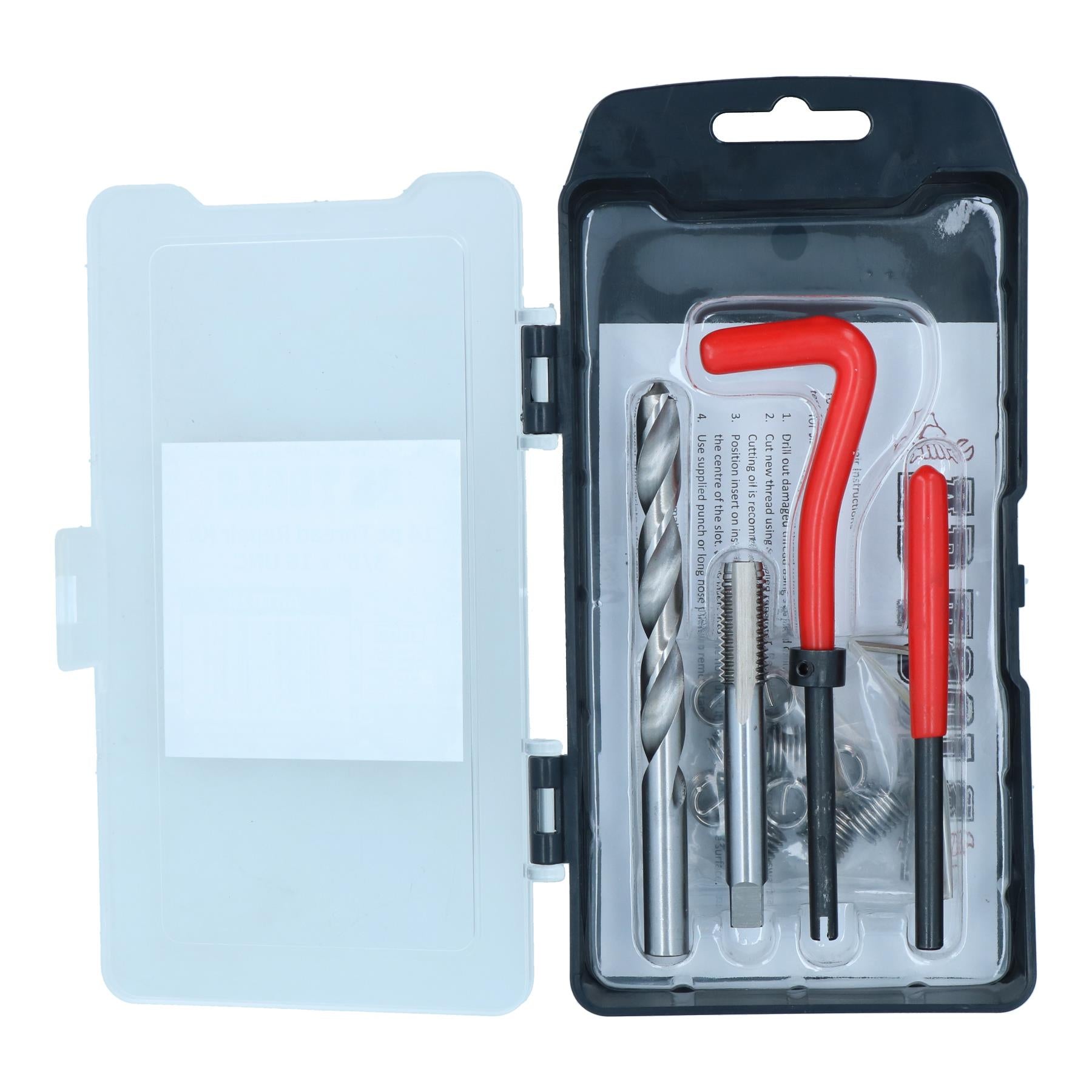 3/8” x 16 UNC Imperial Thread Repair Kit Helicoil Set for Damaged Threads 14pc