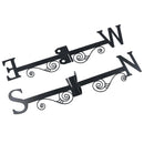 High Quality Black Metal Cat Silhouette Weather Vane Animal Lover Gift