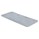 Small Internal Sleeper Straight Support Plate 85mm x 170mm Galvanised