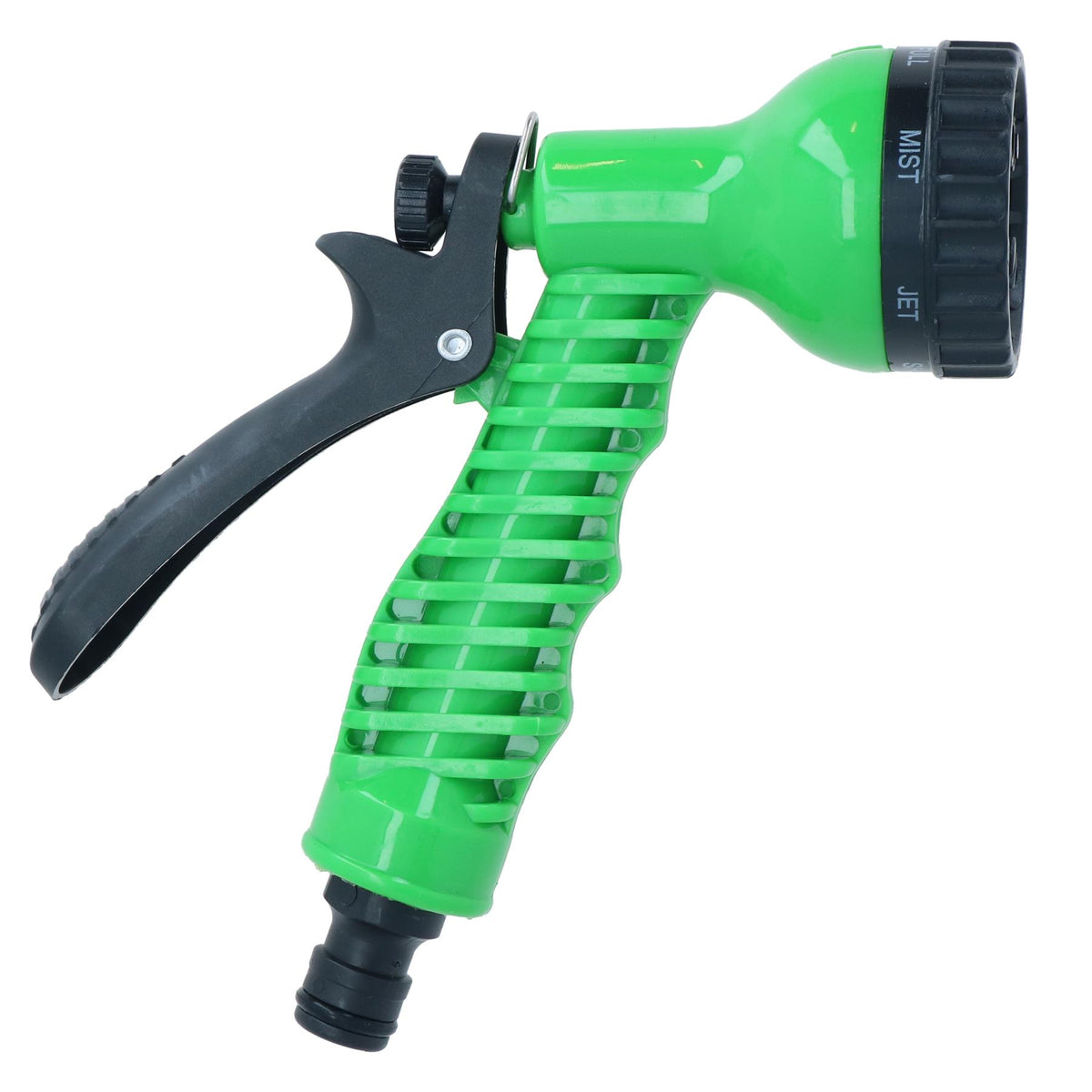 Portable Garden Flat Hose Reel With 7 Dial Spray Gun Garden Watering 15 Metres
