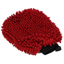 Burgundy 2 in 1 Noodle Drying Grooming Mitt One Size Fits All Muddy Wet Dog