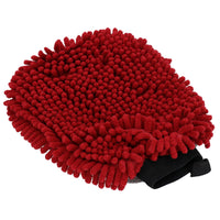 Burgundy 2 in 1 Noodle Drying Grooming Mitt One Size Fits All Muddy Wet Dog