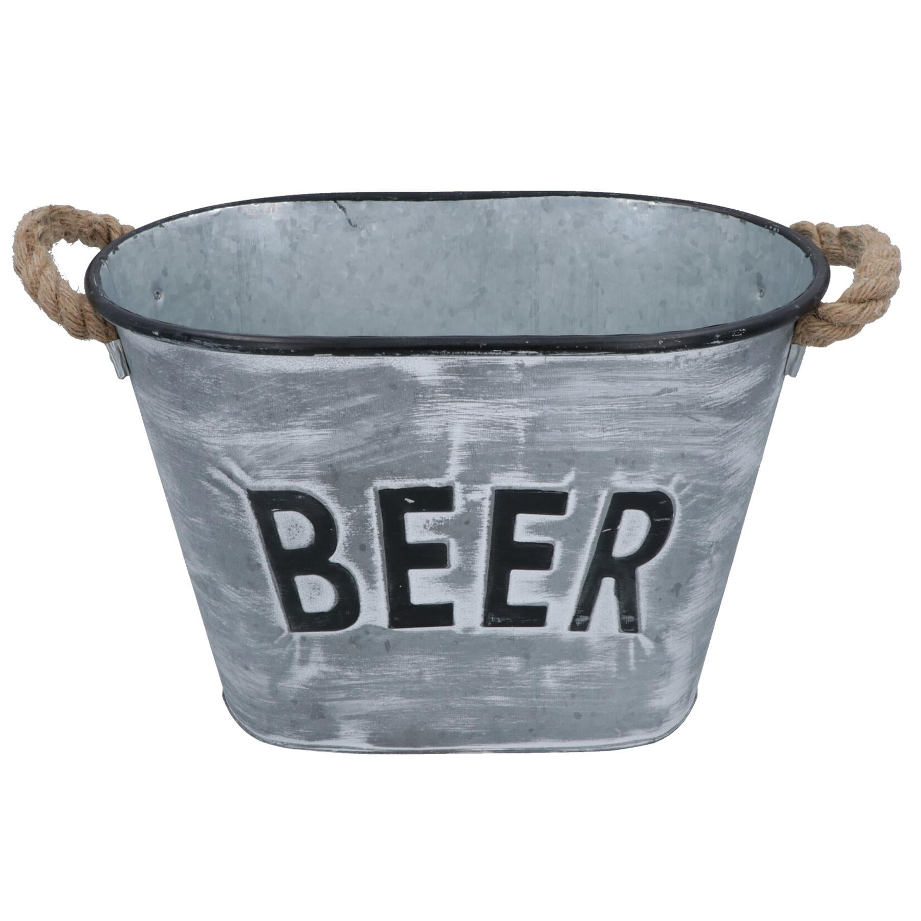 Beer Drinks Bucket Metal Wine Champagne Bottle Ice Cooler Bucket Party Tub