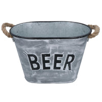 Beer Drinks Bucket Metal Wine Champagne Bottle Ice Cooler Bucket Party Tub