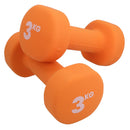 Neoprene Dumbbells Weights 0.5kg - 3kg Gym Exercise Fitness Muscle Workout