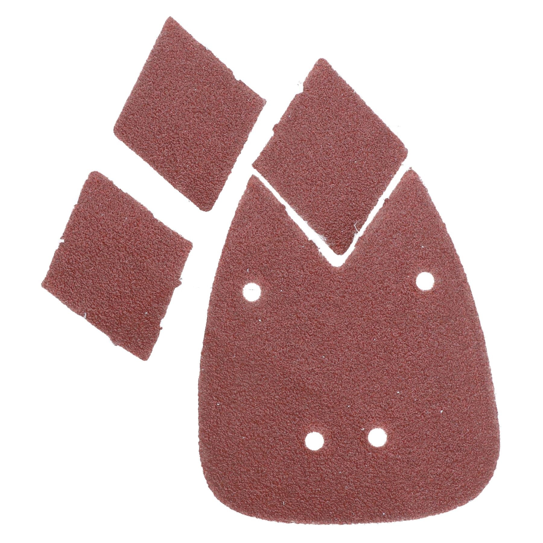 Mixed Grit Mouse Palm Sander Hook + Loop Sanding Sheets Pads Sandpaper