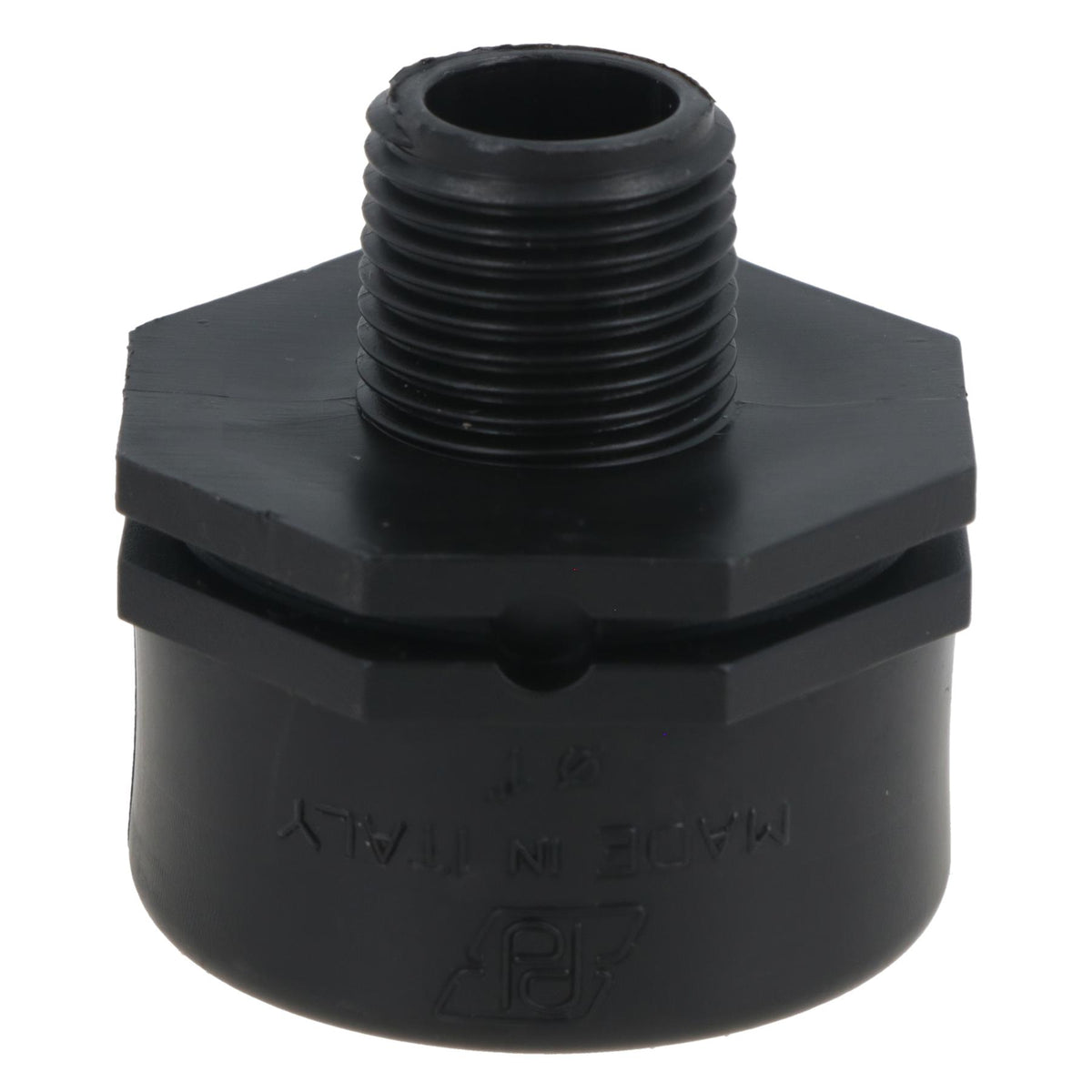 Polypropylene PP Threaded Reducing Socket Female – Male 1in – 1/2in BSP