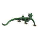 Green Gecko Lizard Resin Wall Shed Sculpture Statue Ornament House Full Set