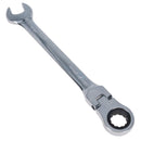 24mm Metric Flexible Combination Ratchet Spanner wrench 12 Sided 72 Teeth