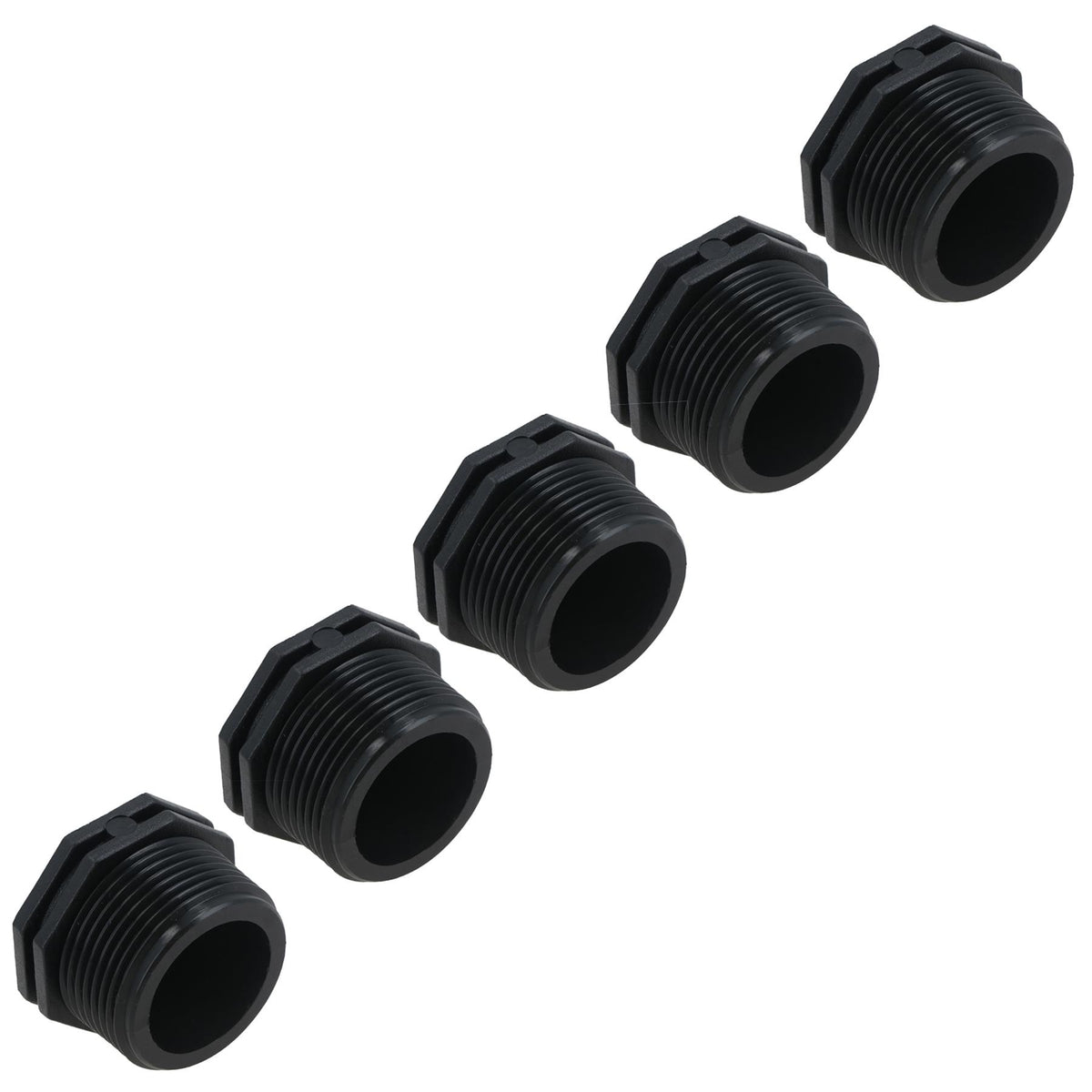 Polypropylene PP 1-1/2in BSP Thread Male Threaded Blanking Plug End Cap