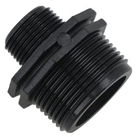 Polypropylene PP Male Threaded Pipe Reducing Nipple 1-1/2in x 1in BSP