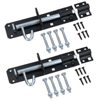 6” (150mm) Brenton Slip Bolt Padbolt Slide Latch Lock Catch Sheds Gates