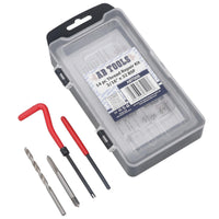 3/16” x 32 BSF Thread Repair Cutter Kit Helicoil Set for Damaged Threads 14pc