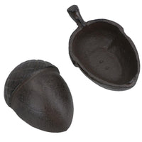 Acorn Key Holder Box Cast Iron Garden Yard Storage Box Hidden House Home