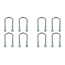 8 Single Parabolic Leaf Spring High Tensile U Bolt for Ifor Williams Trailers