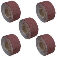 Emery Cloth Roll Abrasive Sanding Sheet 60 - 320 Grit Aluminium Oxide 38mm Wide