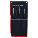 16" Schlauchringzange mit großer Reichweite für Schlauchschellen 8 mm, 10 mm und 12 mm, 3-teiliges Set