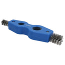 Double Ended Internal and External Pipe Cleaner Deburrer Deburring Brush 15 + 22mm