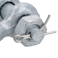 Galvanised Bow Shackle Safety Pin 5/16in (8mm) 0.75T to US Fed Spec