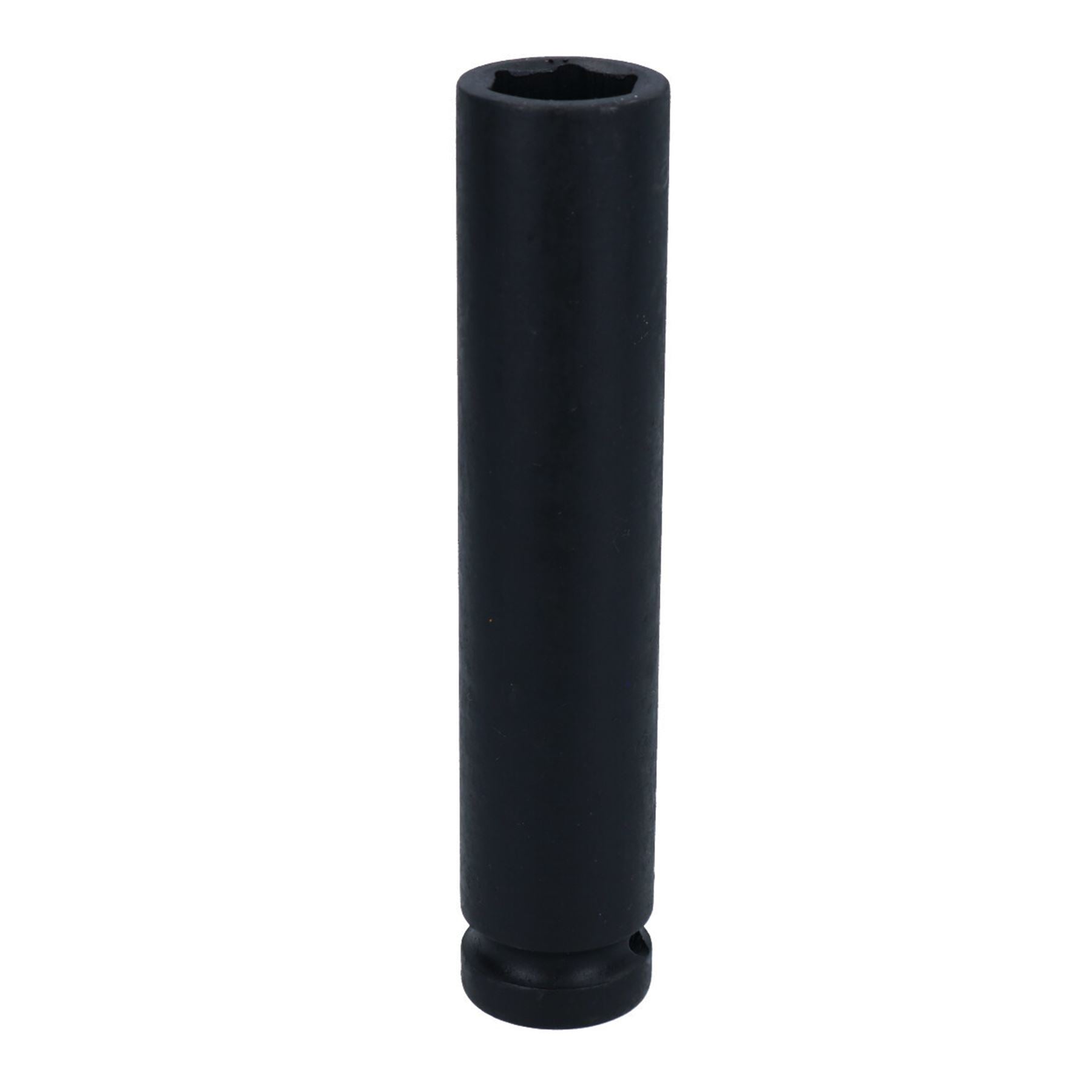 Extra Deep Long Metric MM Impact Socket 1/2" Drive 6 Sided Single Hex