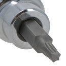 T20 Male Torx Bit Star Socket 3/8" Drive Standard Internal Chrome Vanadium Steel