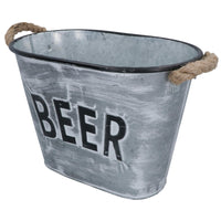 Beer Drinks Bucket Metal Wine Champagne Bottle Ice Cooler Bucket Party Tub