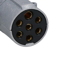 24V 7 Pin N Type Trailer Plug for HGV Commercial Vehicles Aluminium