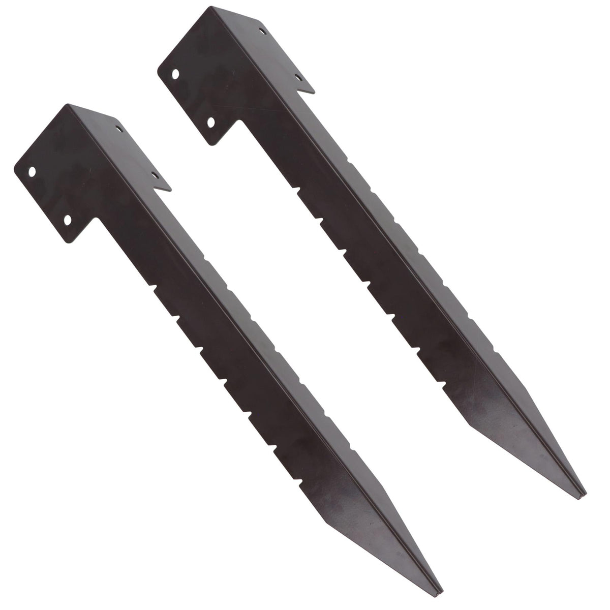 Garden Sleeper Single Corner Support Secure Stake Spike Bracket 440mm Long
